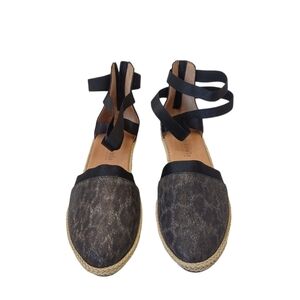 NEW NWOB Gentle Souls 10 Noa Beth espadrilles leopard
